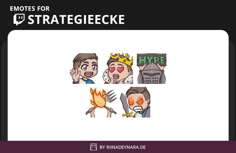 Emotes von Strategieecke
